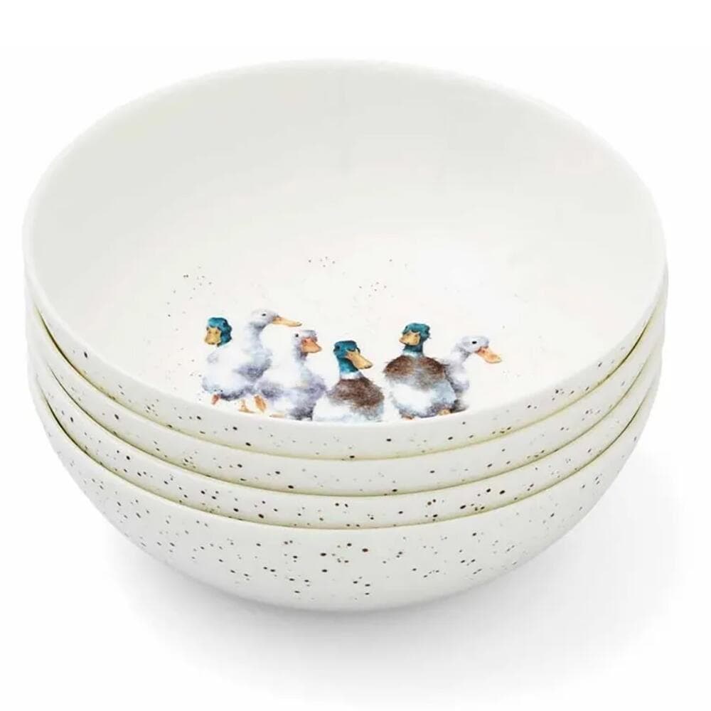 Wrendale Designs Woodland Animals Cereal Bowls 4 PACK from Royal Worcester