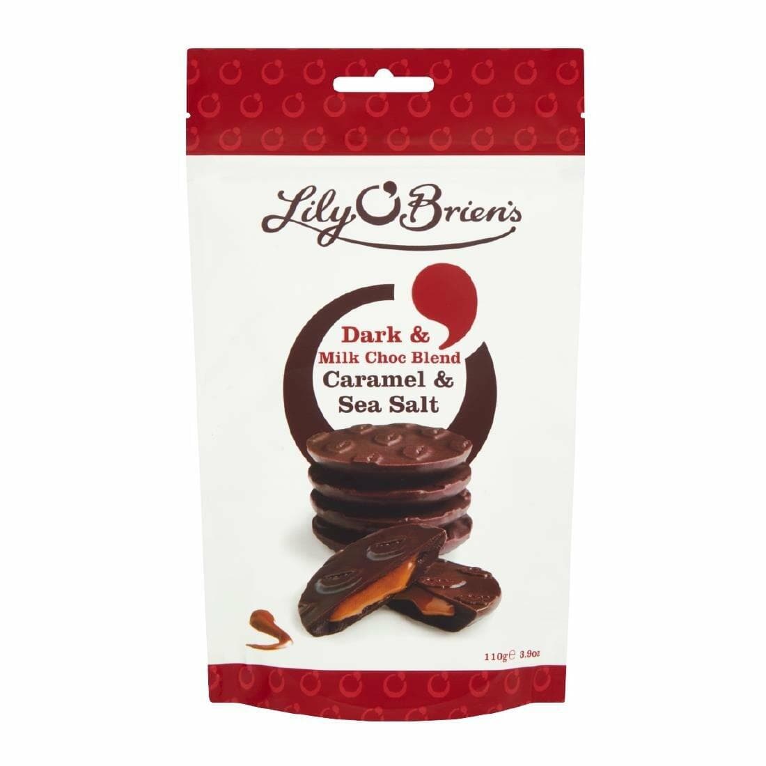 Lily O'Brien's Dark & Milk Chocolate Caramel and Sea Salt Chocolates ...