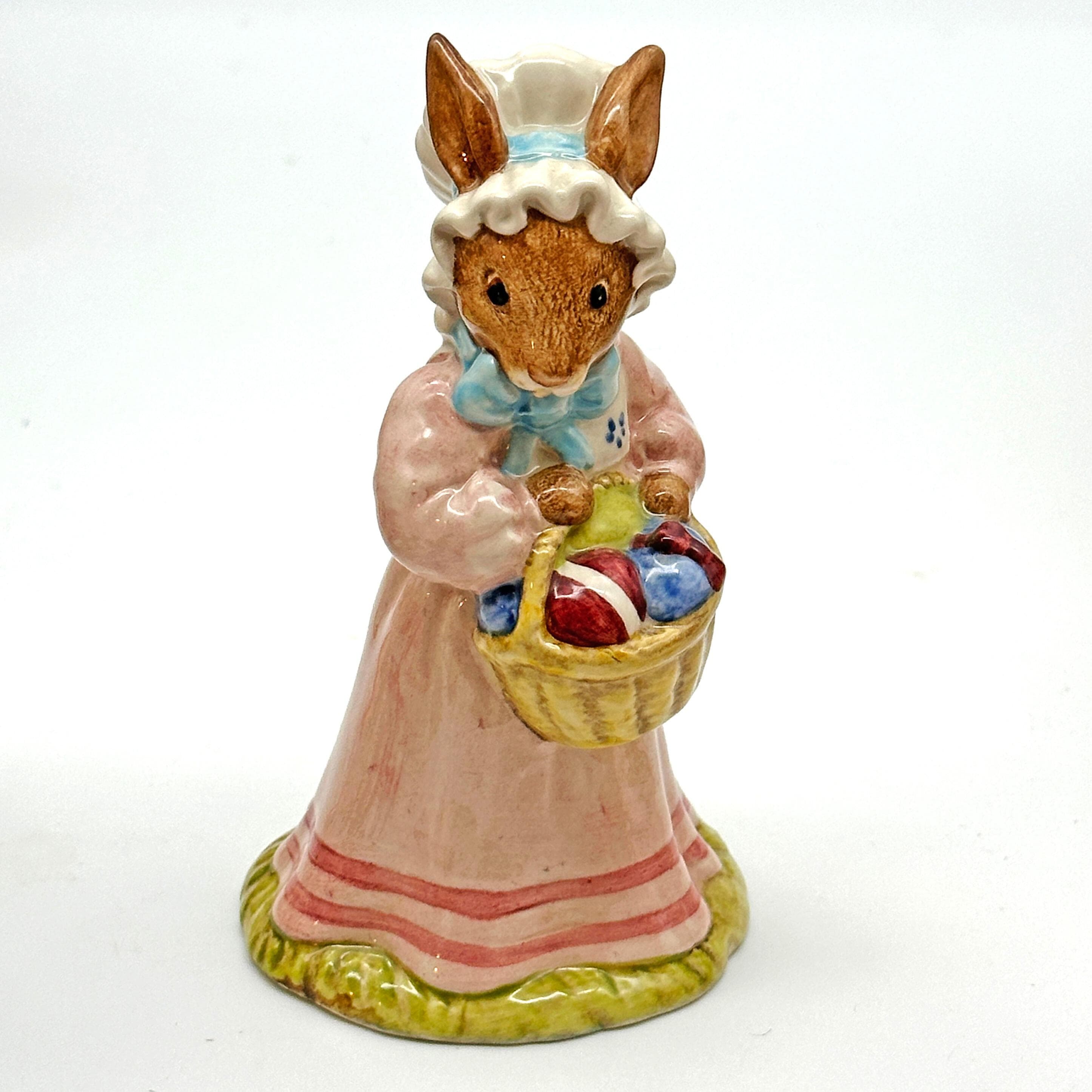 Royal Doulton Bunnykins figure - DB52 Mrs Bunnykins at the Easter ...