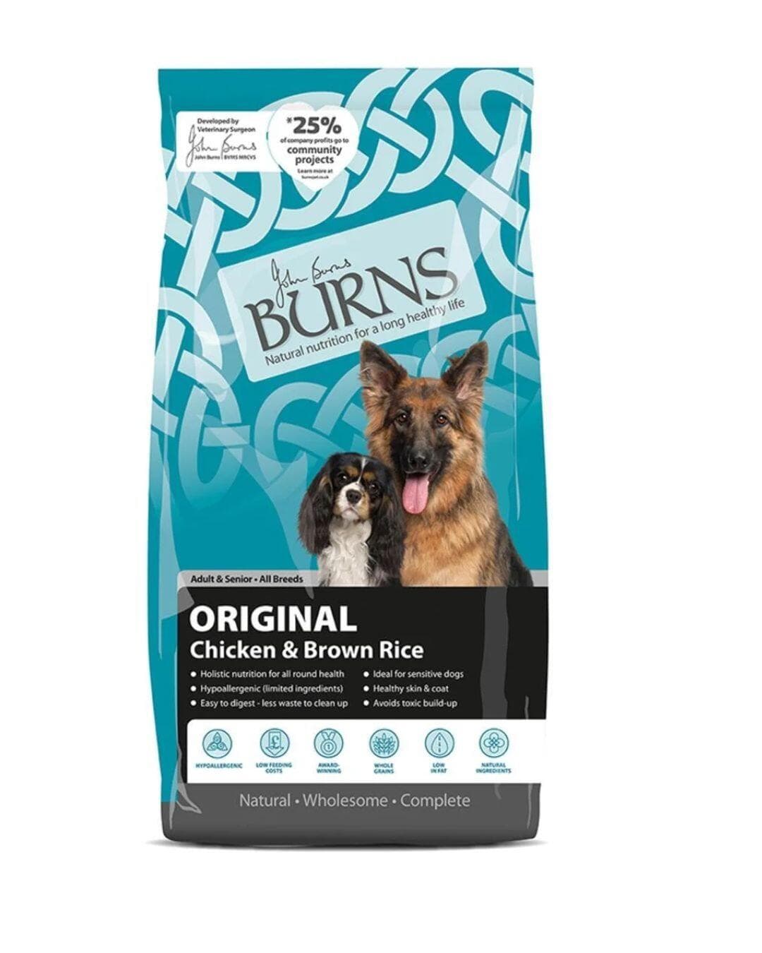 Burns Original Chicken & Brown Rice 12kg