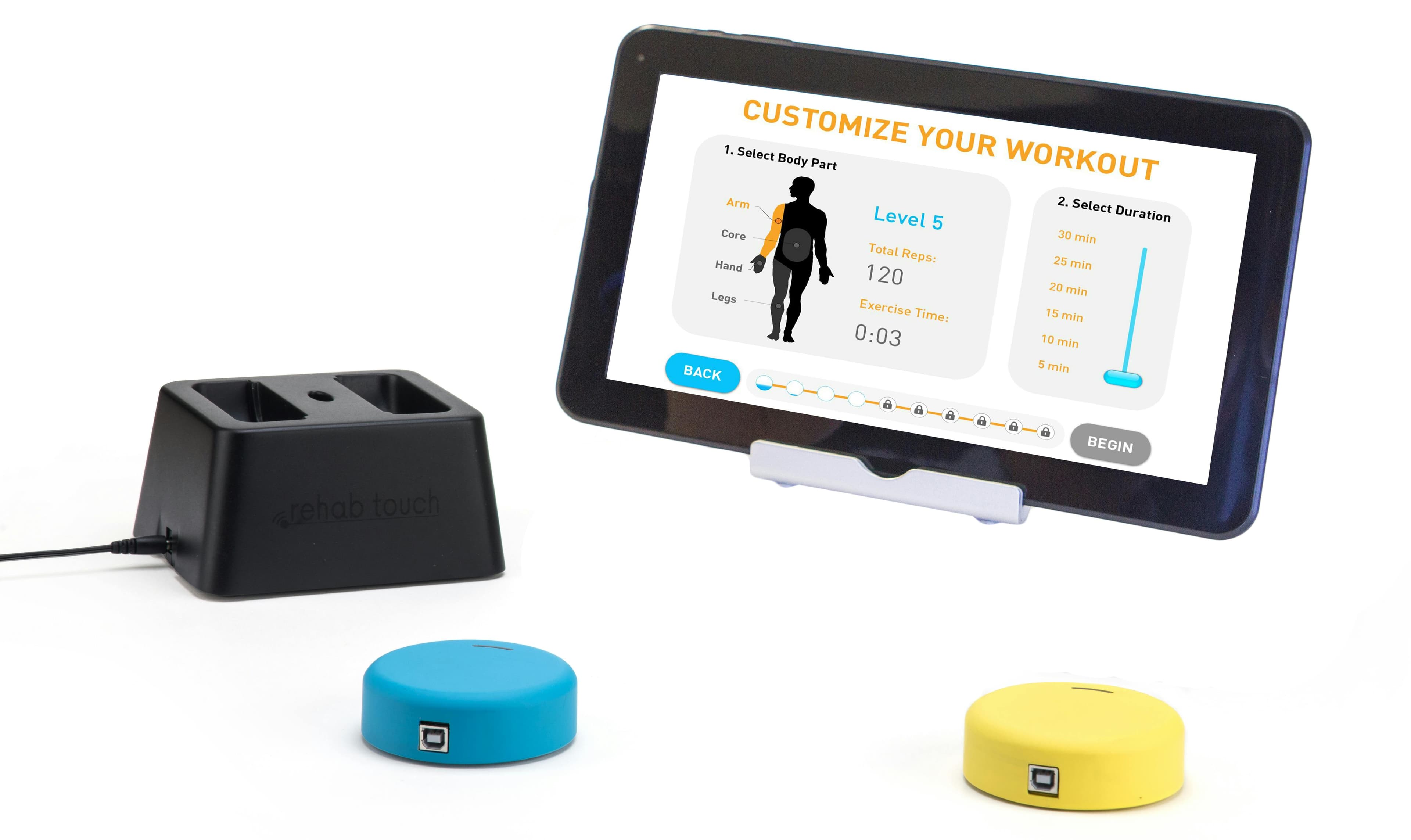 FitMi with Tablet | Flint Rehab