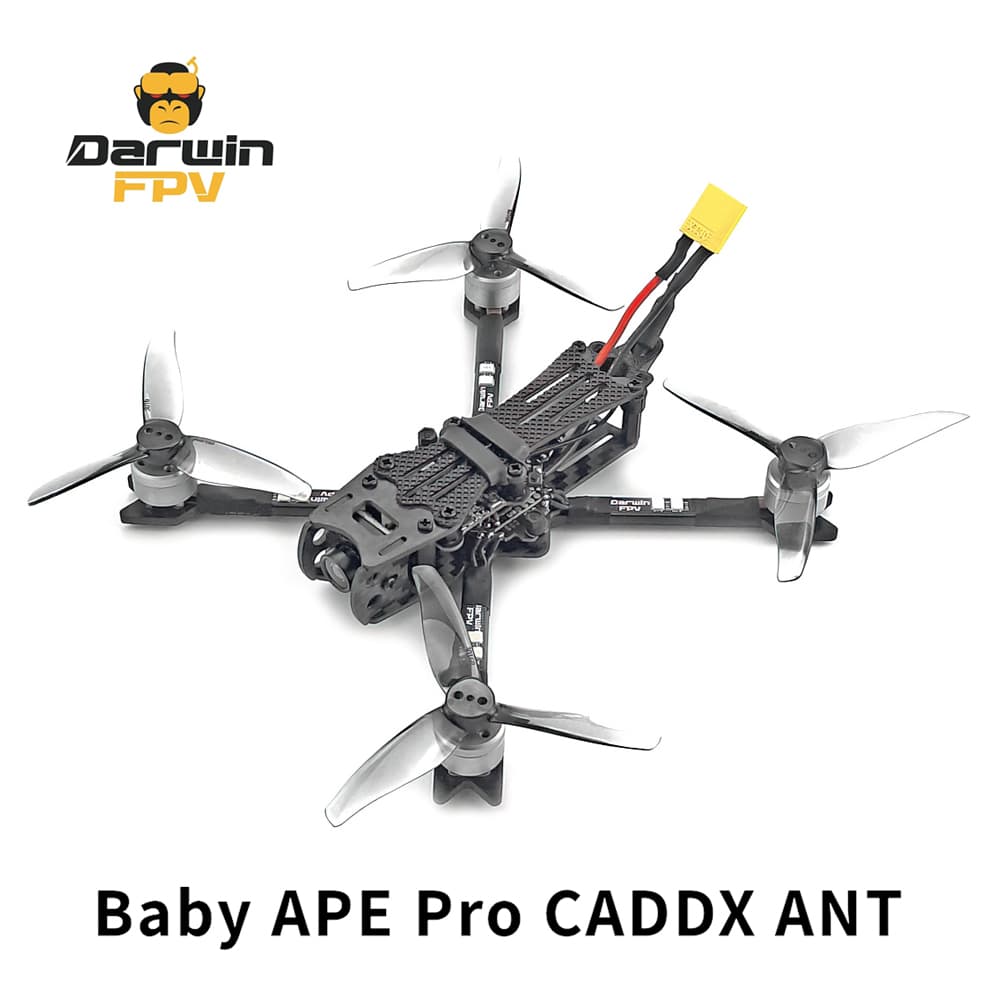 DarwinFPV Baby Ape Pro 3" Quadcopter w/ Caddx Ant - BNF - Robotonbd