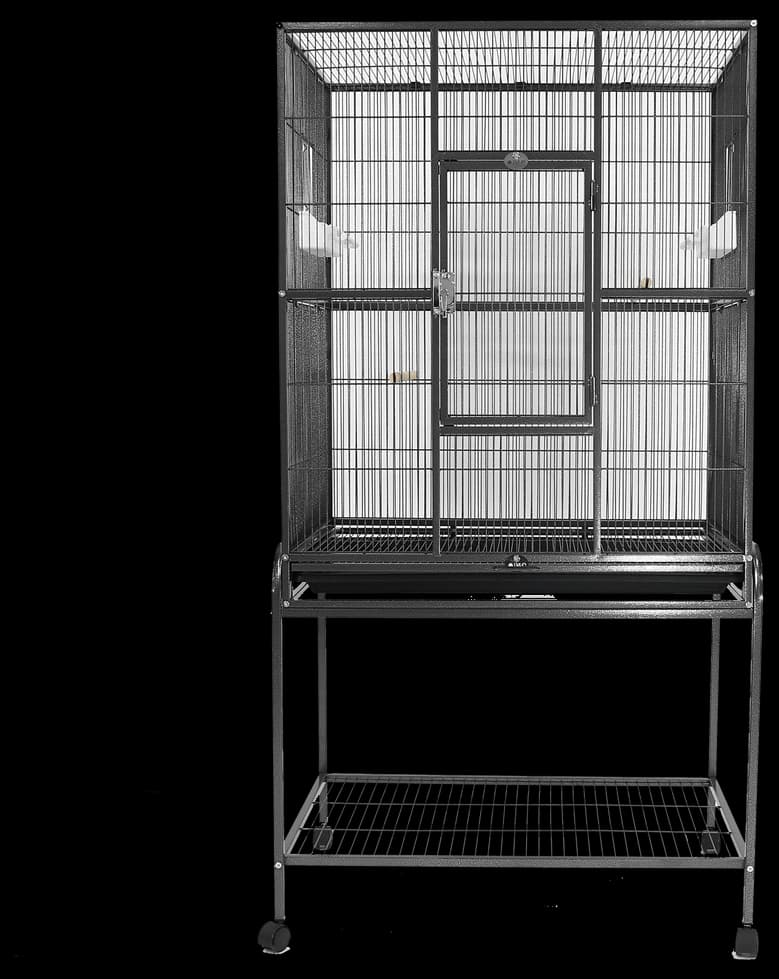 A&E Cage Co. Elegant Style Flight Cage, 28" x 18", Sandstone