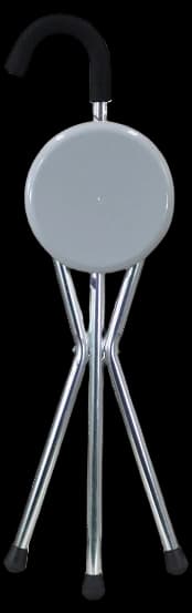 Aidapt Lightweight Folding Walking Stick with Seat - Comfortable ...