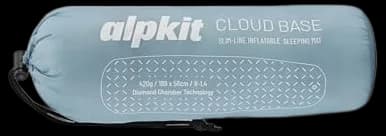 Alpkit Cloud Base Lightweight Inflatable Sleeping Mat | Camping Mat ...