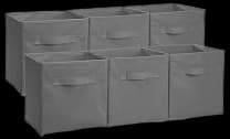 Amazon.com - Amazon Basics Collapsible Fabric Storage Cubes Organizer ...