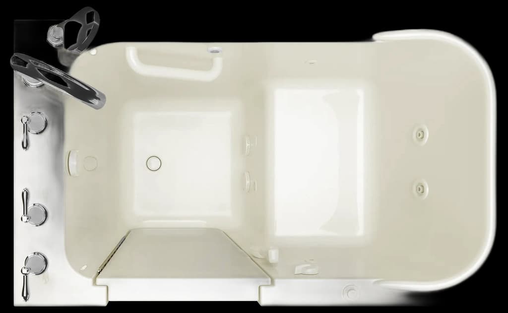 American Standard Gelcoat Premium 52 in. Right Hand Walk-in Whirlpool ...