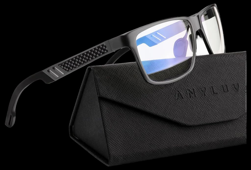 Amazon.com: ANYLUV Reading Glasses Men Women Blue Light Blocking ...
