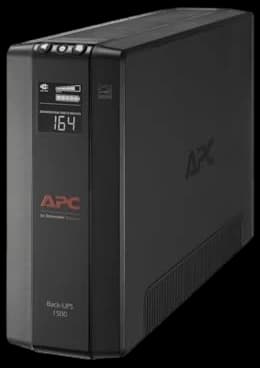 APC 1500VA UPS Battery Backup & Surge Protector, APC UPS Back-UPS Pro (BX1500M)
