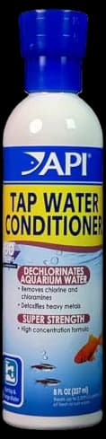 API TAP WATER CONDITIONER Aquarium Water Conditioner 8-Ounce Bottle