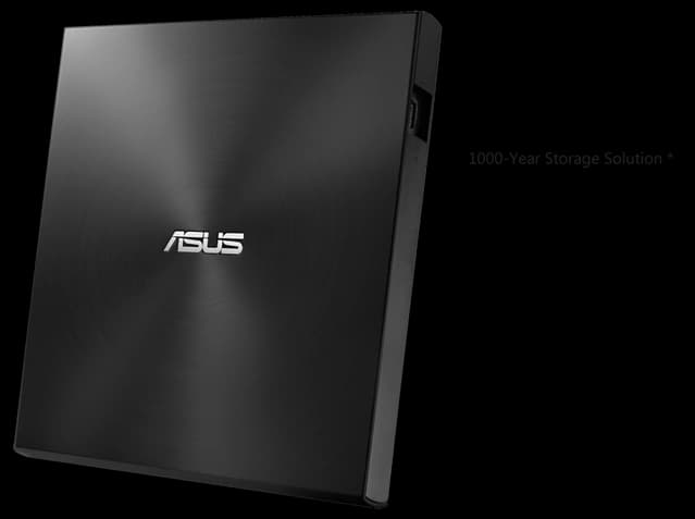 ASUS DVD-Brenner SDRW-08U7M-U ZD, portable, USB, silber