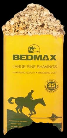Bedmax Shavings - Bedding made specially for horses.