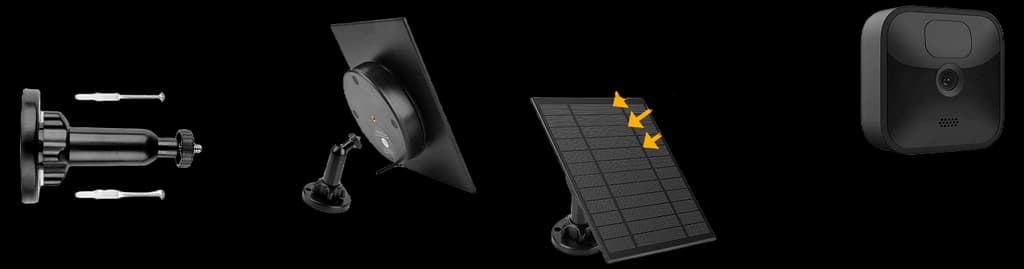Amazon.com: Blink Outdoor + Solar Panel Charging Mount – wireless, HD ...