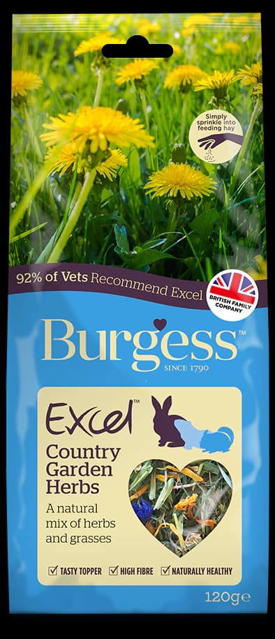 Burgess Excel Natures Blend Adult Rabbit Nuggets With Hedgerow Herbs 1 ...