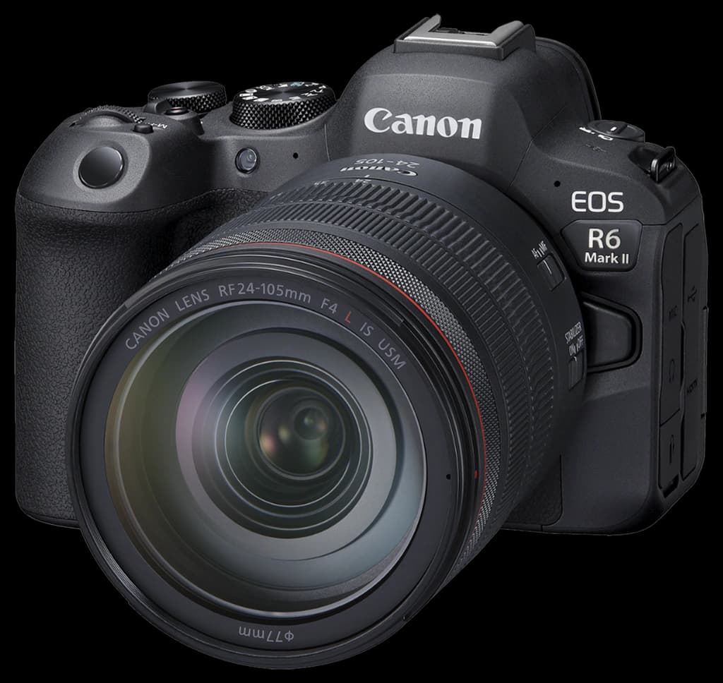 Canon EOS R6 Mark II Mirrorless Camera, Black 5666C002
