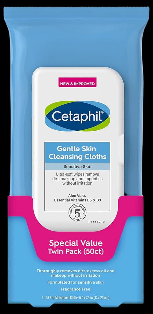 Cetaphil Gentle Skin Cleansing Cloths