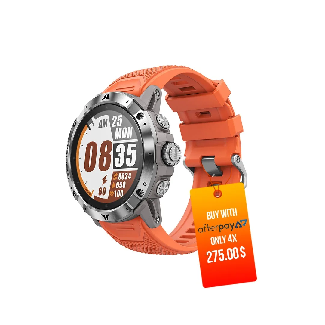 COROS VERTIX 2S Adventure GPS Watch, 40 Days Battery Life, GPS Navigation with Global Offline Maps, Route Planner, Heart Rate Monitor, Rock Climbing, Skiing, Running, Biking - Space Black