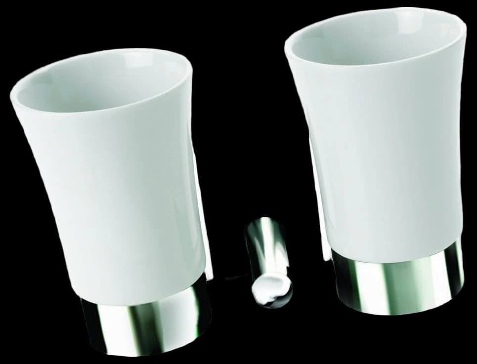 Amazon.com: Croydex QB551843YW Kensington Double Tumbler and Holder ...