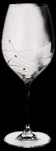 Dartington Crystal Glitz Goblets, Set of 2 | Embellished with Sparkling ...