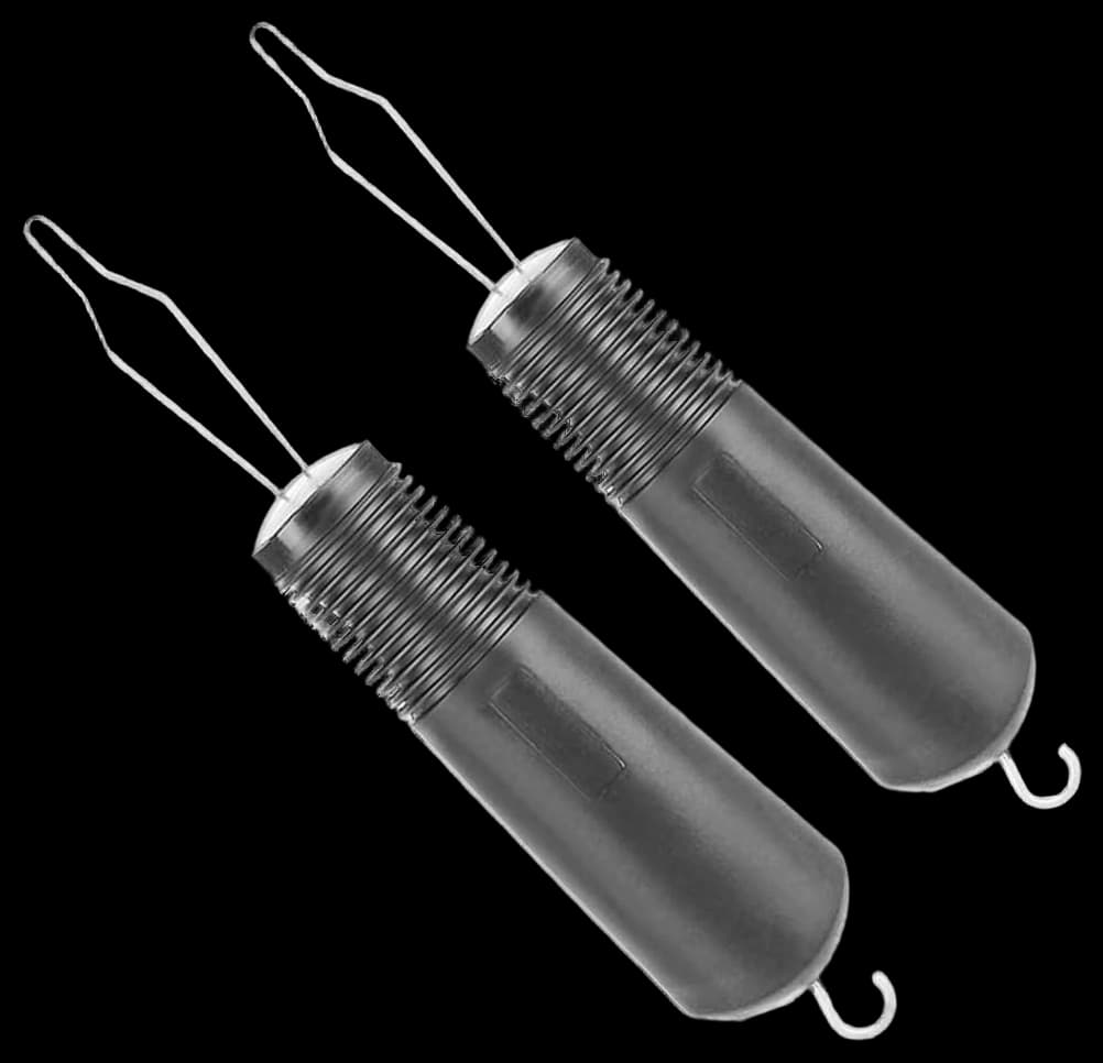 Amazon.com: 2 Pack Button Hook and Zipper Pull Helper - Dressing Button ...