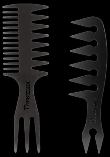 Afro Hair Comb Double Prong Pick Denman
