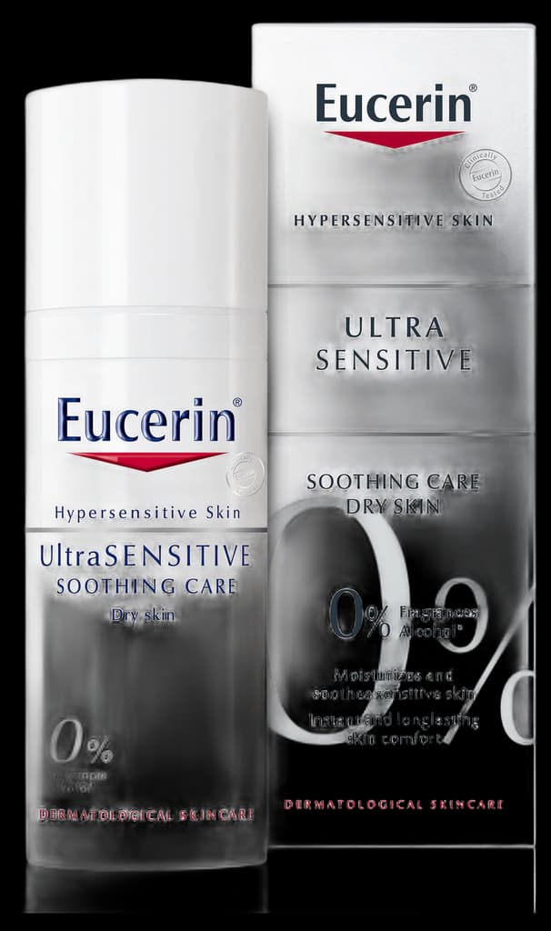 Eucerin UltraSENSITIVE Soothing Care Dry skin instantly calms and ...
