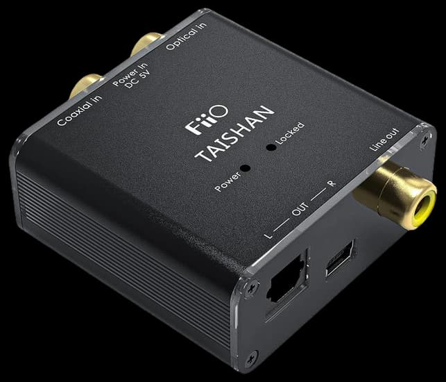 FiiO TAISHAN D03K Digital Audio to Analog Converter S/PDIF Coaxial ...