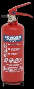 Firechief 2kg Dry Powder Fire Extinguisher