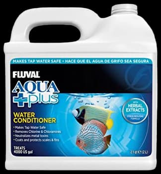 Fluval Aqua Plus Water Conditioner for Aquariums, 2 L (0.5 gal)