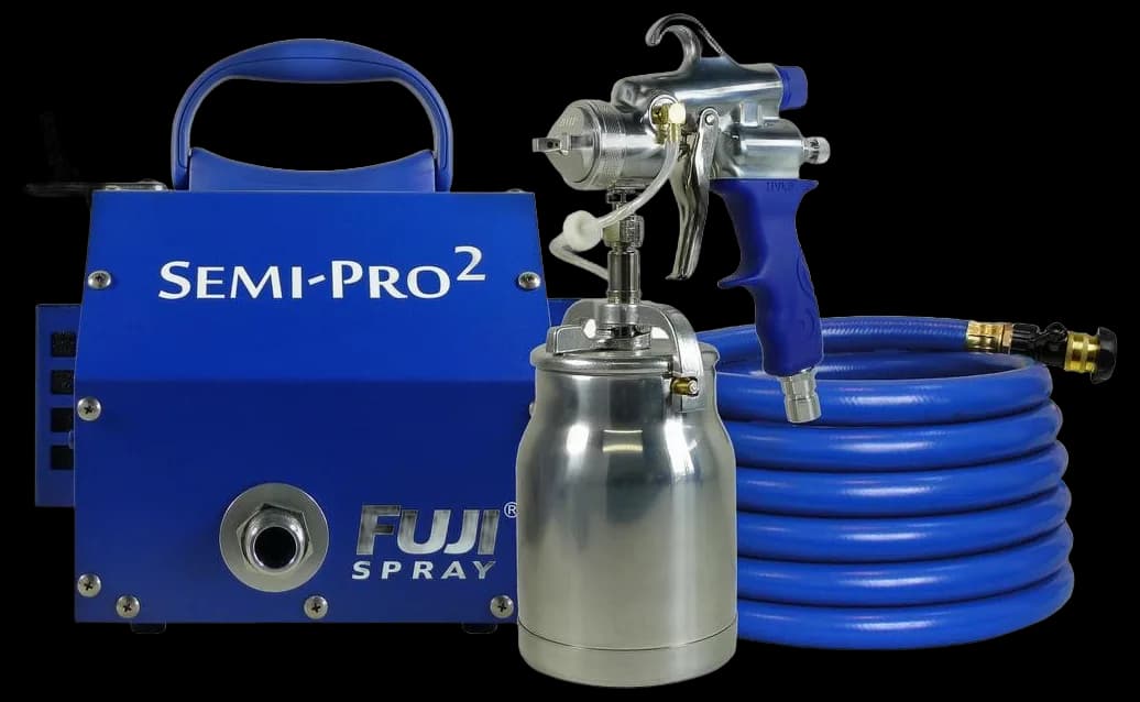 Fuji Semi-PRO 2 HVLP Bottom Feed Spray System w/ 1 qt. Cup & 1.3 mm Air ...