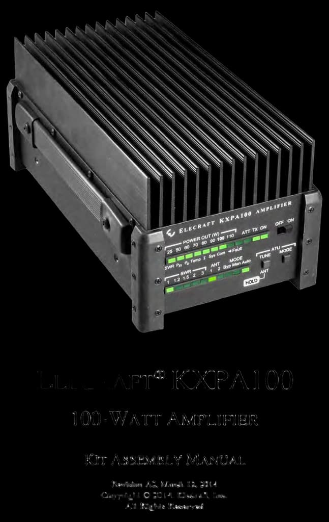 X6100 Elecraft Kx2 KX3 Icom705 4-In …