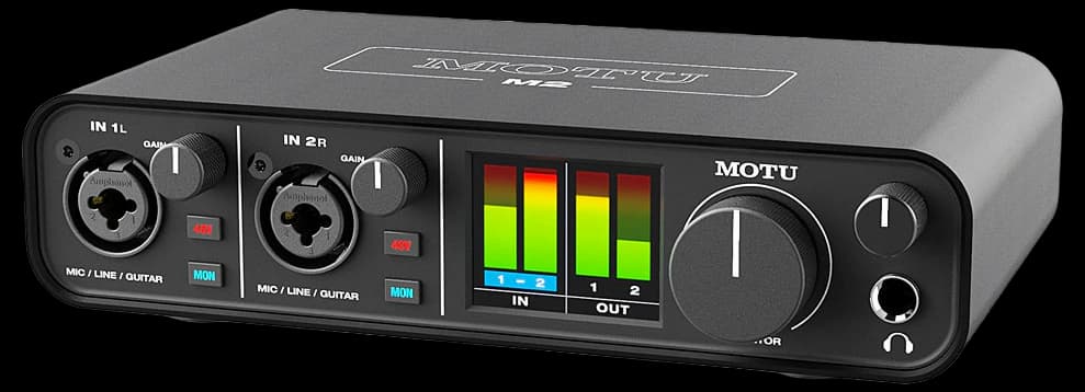 MOTU M2 2-In / 2-Out USB-C Audio …