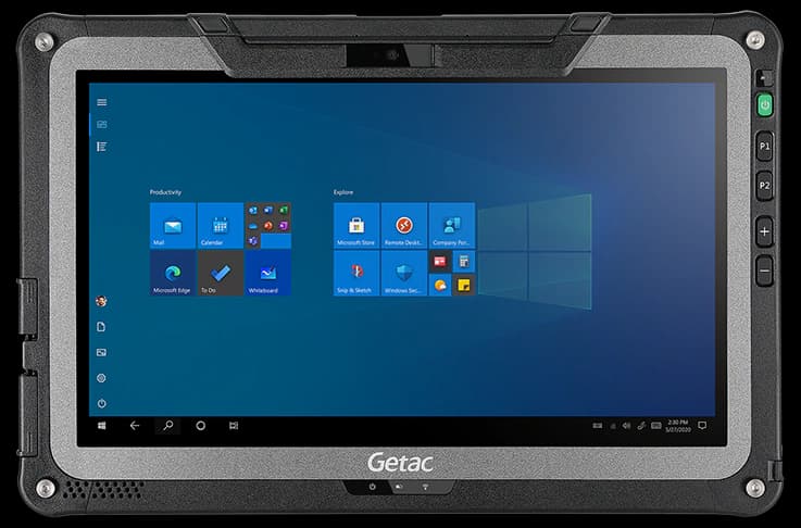 Getac F110-Ex G7 ATEX & IECEx Zone 2/22 Explosive Atmosphere Certified ...
