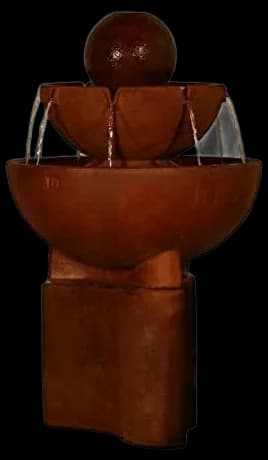 Henri Studio Abstract Sphere Fountain Garden Statue