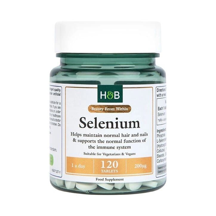 Holland & Barrett - Selenium, 200mcg - 120 tablets