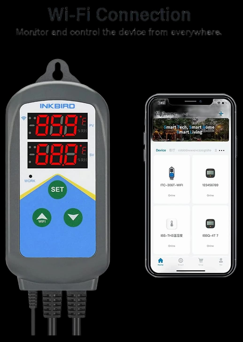Inkbird ITC-306A WiFi Temperature Controller