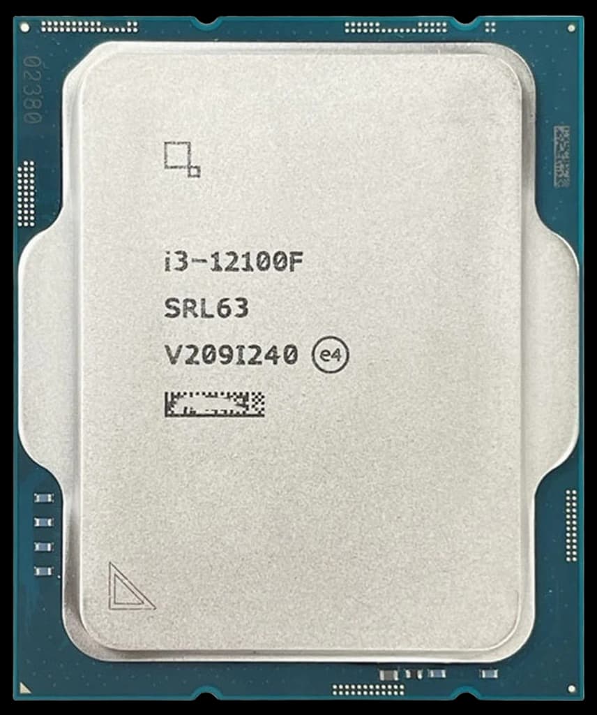 Intel Core i3-12100F Alder Lake Socket 1700 3.30GHz 12th Generation in ...