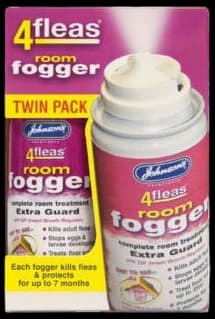 Johnson's 4Flea 4Fleas 4 Flea Household Flea Spray & Flea Room Fogger ...
