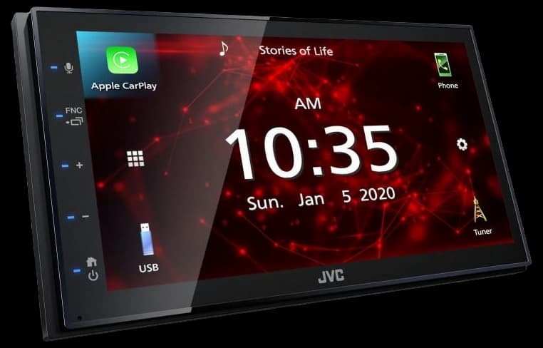 Radioactive - Car Audio and Video, Burlingon, Ontario. JVC KWM560bt