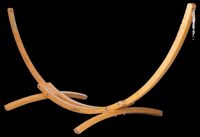 Large eucalyptus wood hammock stand - Maera La Siesta - 200 kg