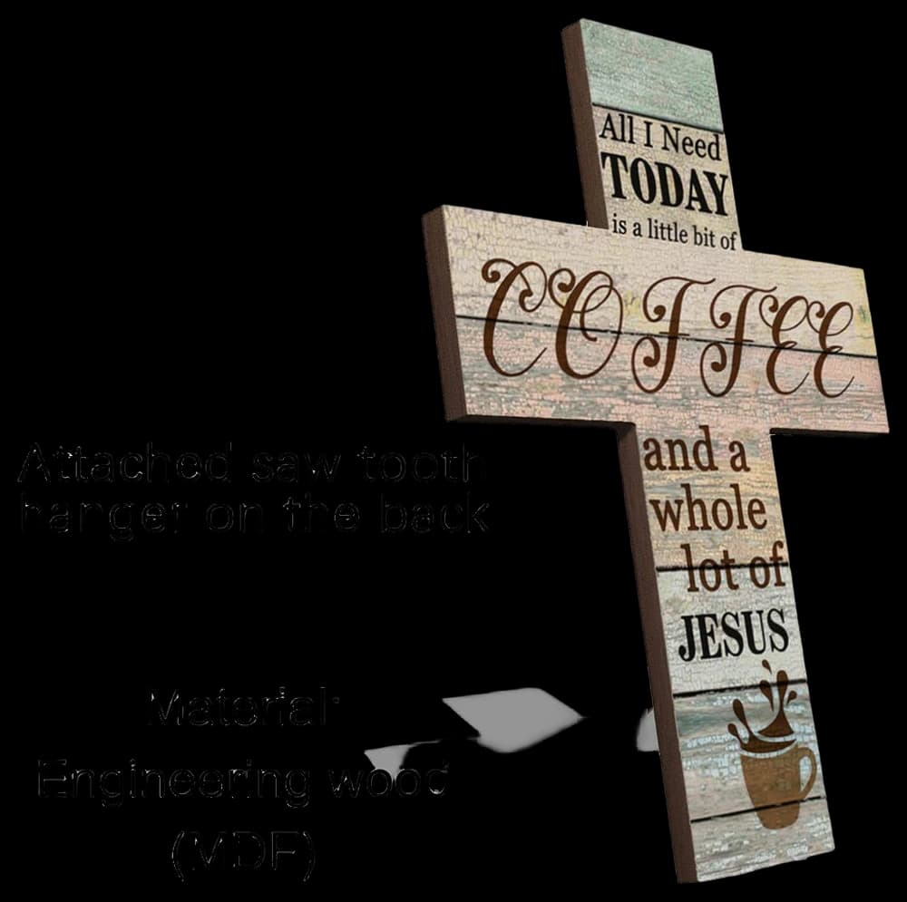 Snapklik.com : Rustic Christian Bible Verse Wooden Cross Inspirational ...