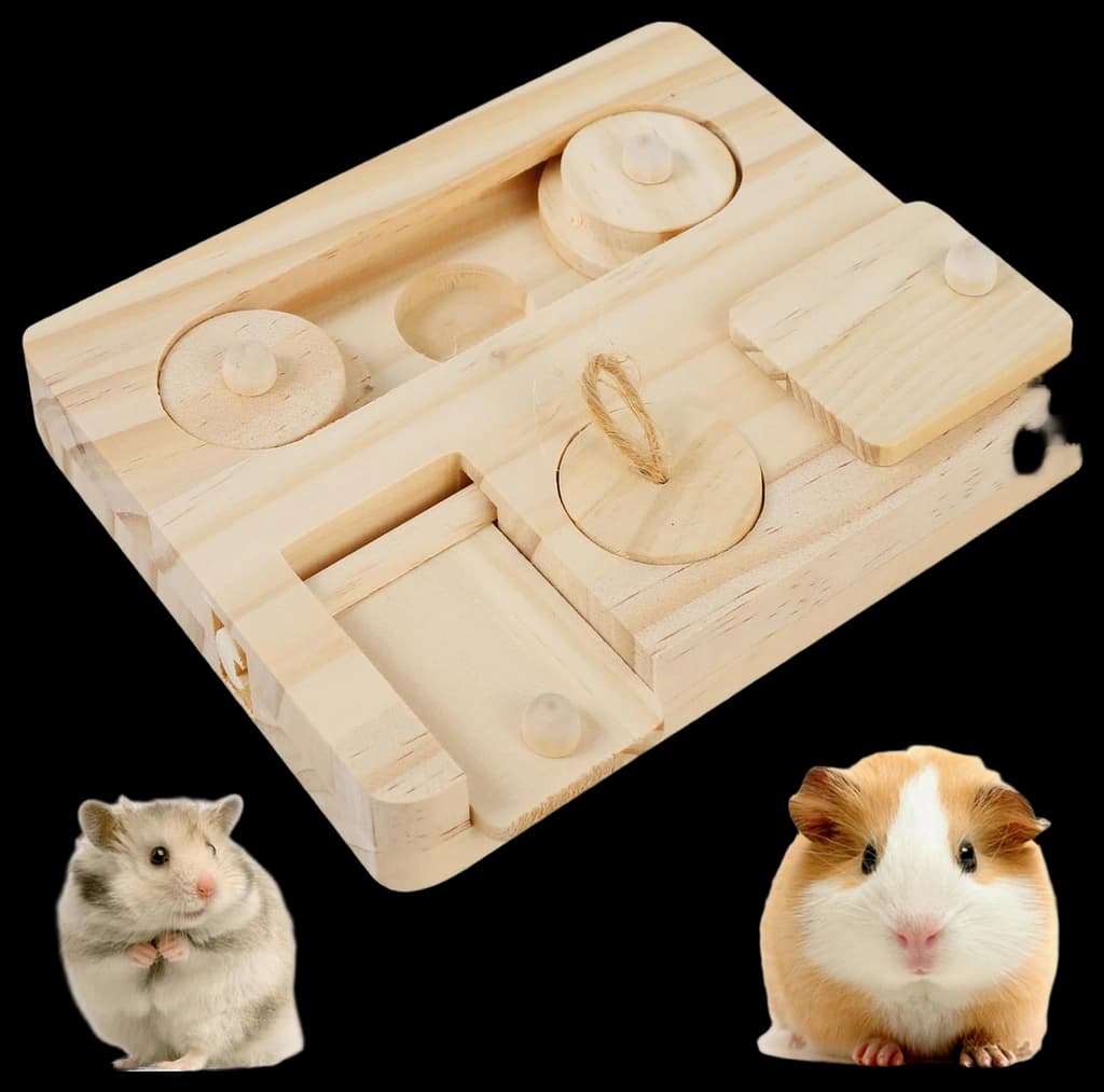 Living World 3-in-1 Teach-n-Treat Interactive Toy, Small Animal Toy ...