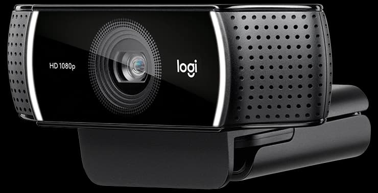 Black Logitech C922 Pro Stream Webcam 1080P Camera for HD Video ...