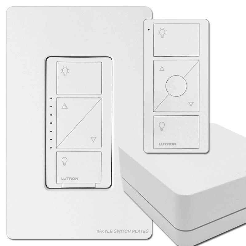 Lutron Caseta Wireless Smart Lighting Dimmer Switch Kit, Lamp Timer ...