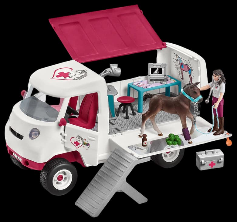 Mua Schleich Horse Club — Mobile Vet with Hanoverian Foal, Horse Equine ...