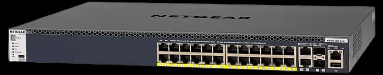 Netgear ProSAFE M4300-28G-PoE+ 24-Port Gigabit Stackable Managed Switch ...