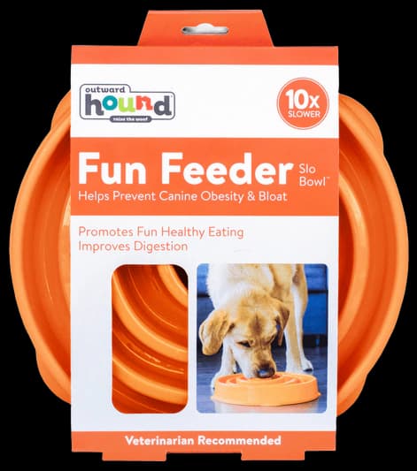 Outward Hound fun feeder slo bowl