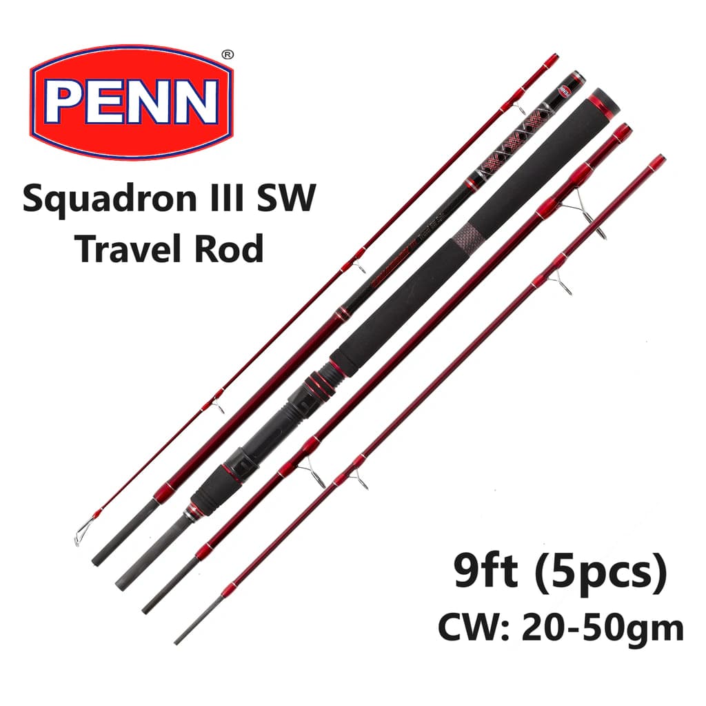 Penn Squadron III Travel Salzwasser …