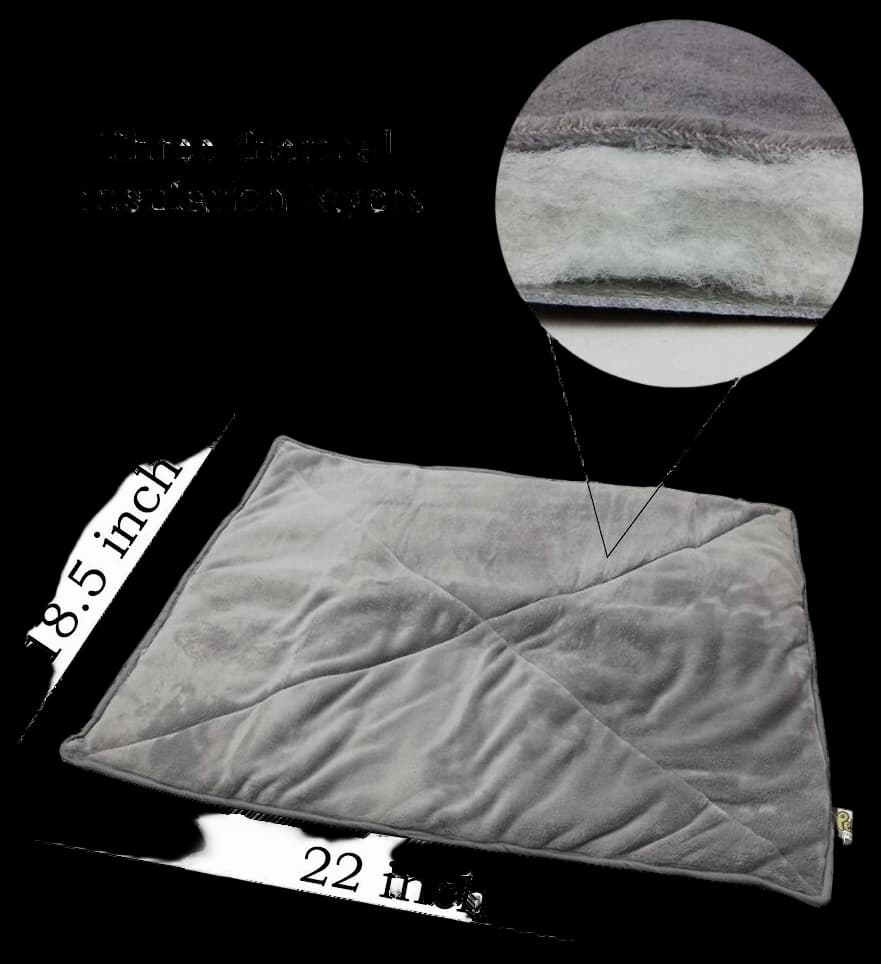 K&H Pet Products Heated Thermo-Kitty Mat, Indoor Heated Cat Bed, Pet ...