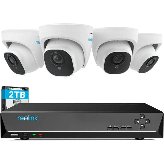 Reolink RLK8-800B4 – 4K Ultra HD 8-Channel PoE Security Camera System